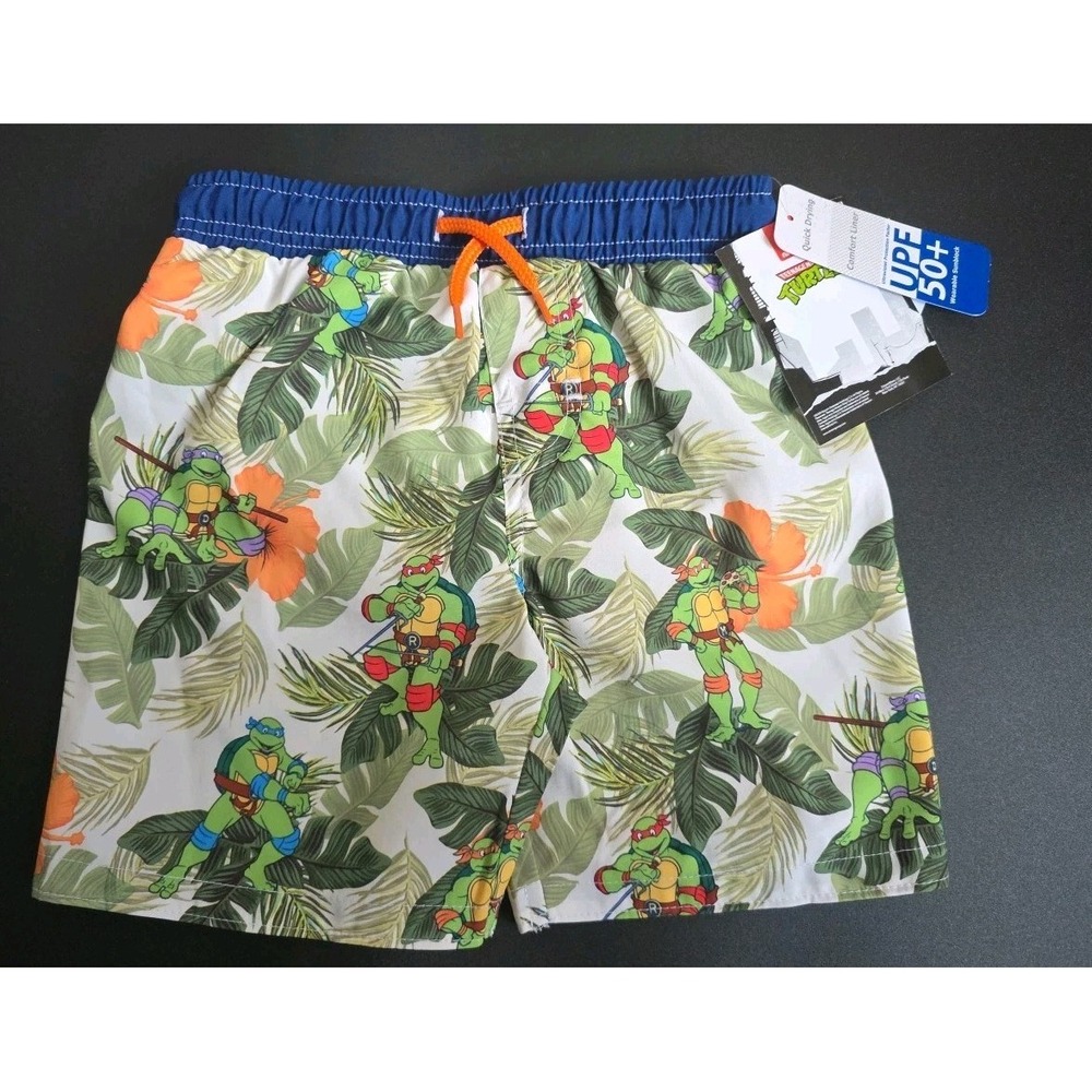 Lot of 4 Boys Swim Trunks Size 4T UPF 50+ New With Tags Beach Shorts - Picture 2 of 12